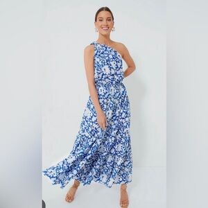 green botanica long dress charina sarte | Dresses | Charina Sarte Tuckernuck One Shoulder Maxi Xl Nwt Bridal Party Game